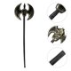thumbnail image 2 of Disfraz Medieval vikingo de Halloween, hacha con diseño de cráneo, hacha simulada, parca, verdugo, disfraz de hoja falsa, hacha de batalla, 2 of 5