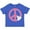 Royal Blue, variant on Inktastic Peace Sign Cute Daisy Flowers Girls Toddler T-Shirt