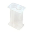 thumbnail image 1 of Molde de silicona para velas, molde de resina de silicona 3D para cera de vela 9x6x3.7cm, 1 of 9