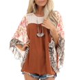 thumbnail image 1 of Womens Chunky Turtleneck Pullover Sweater Asymmetric Hem Cowl Neck Fleece Tops, 1 of 5