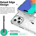 thumbnail image 3 of XUCP-Magnetic pour iPhone 16 Pro Étui, Compatible avec MagSafe, Protection contre les Chutes de Qualité Militaire, Étui Arrière Transparente Antichoc et Résistante aux Rayures, Étui Mince Anti-Jaunissement, Transparent, 3 of 4