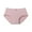 Pink, variant on UAMVSH Women's Seamless Cotton Underwear No Show Bikini Panties Stretchy Comfy Briefs Mid Rise Cute Brief