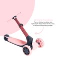 thumbnail image 6 of Yvolution Glider Nua Pink 3-Wheel Kids Scooter Light-up Wheels Adjustable for Boys or Girls Age 3+, 6 of 10