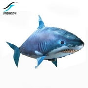 UNO1RC Control Flying Shark Toy Clown Nemo Fish Balloon Inflatable Helium RC Air Plane Flying Saucer Gift for Children - Shark & Clownfish
