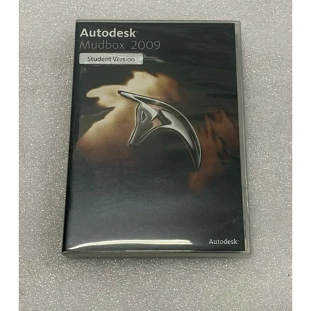 Factory Sealed Autodesk Mudbox Student Version 2009 English Dvd Only (No Codes)