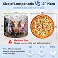 thumbnail image 2 of Lampshades 2 Pack Farm Animal Window Cow Rustic Funny Pig Farmhouse Piggy Cow 13"x13"x10" Light Shade for Table Lamps Floor Lamps Drum Lamp Shades Lampshade Replacement Easy Assembly, 2 of 8