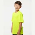 thumbnail image 3 of Performance T-Shirt | Sport Crewneck Safety Tee - Best Shirt for Youth | Safety Orange | GOLDENROW, 3 of 6