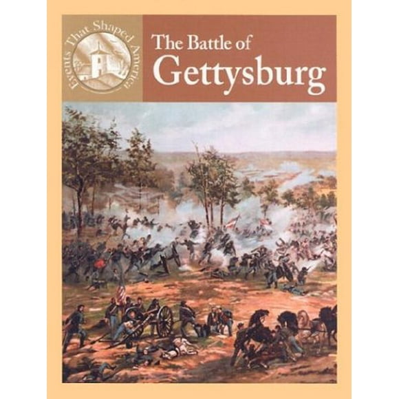 The Battle of Gettysburg Events That Shaped America , Pre-Owned Library Binding 0836833910 9780836833911 Sabrina Crewe, Dale Anderson