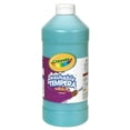 thumbnail image 2 of Pintura Témpera Lavable Crayola Azul Turquesa Botella Squeeze 32 Onzas, 2 of 2