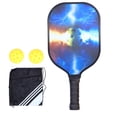 thumbnail image 2 of Carbon Fiber Pickleball Paddle, Pickleball Racket Ball Kit Pickleball Paddles Pickleball Paddle Set  For Advanced Athletes For Beginners PK-065, 2 of 8