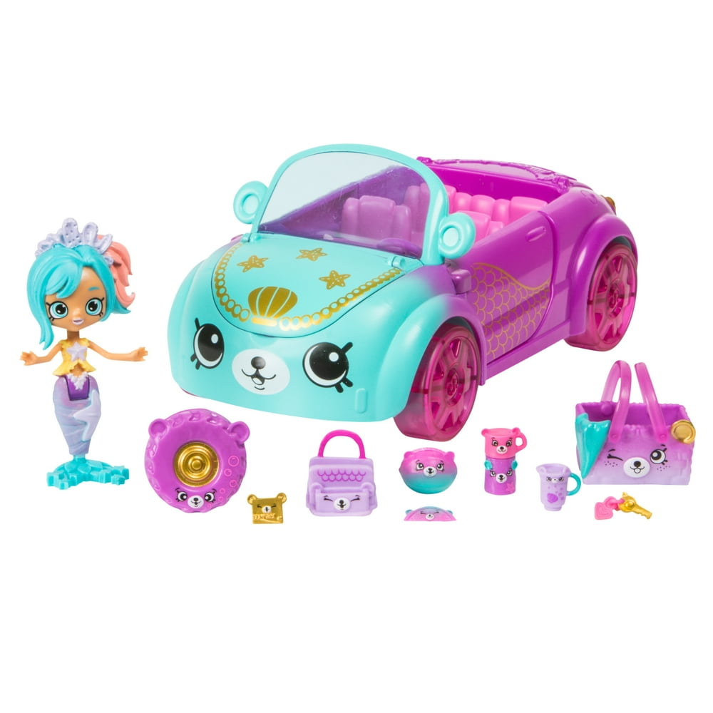 Happy Places Shopkins Mermaid Convertible, Coral Cruiser