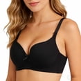 thumbnail image 5 of Gytharion Women's Soft Fabric Bras Solid Push Up Bras Comfortable Adjustable Underwire Bras, 5 of 5