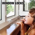 thumbnail image 3 of 12Pcs Sliding Window Locks Aluminum Alloy Child Proof Security Lock Stoppers Short-Single Hole Lock, 3 of 7