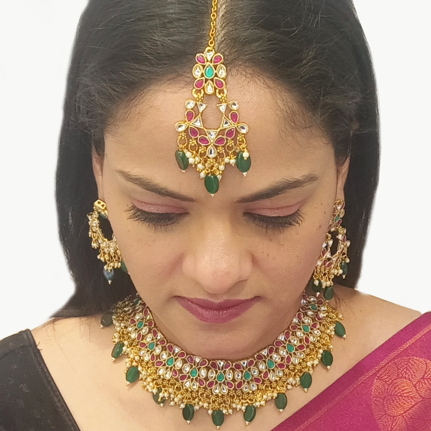 Indian Jewelry Set - Indian Jewellery - Antique Gold Jewelry Sets – Avya  Collections