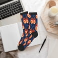 thumbnail image 6 of Bingfone Compression Socks for Women and Men Long Socks for Running Athletic Cycling Nurse- American Football and Fire Flames, 6 of 7