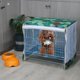 thumbnail image 3 of Cubierta de jaula para perros para cajas de alambre, s cubiertas de caseta para mascotas a prueba , resistente M Gloria Cubierta de jaula transparente, 3 of 9
