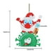 thumbnail image 3 of Decoraciones para árboles de Navidad Decoración de Papá Noel Colgante Colgante Vacuna, 3 of 4