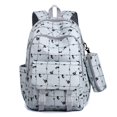 thumbnail image 3 of 1pc Large Capacity Backpack, Trendy Simple Bag, Junior High School College Students School Bag, Lightweight Backapck, Students Backpack For Girls And Boys, 3 of 4