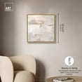 thumbnail image 5 of Arid Hues (I) Canvas Minimalist Abstracts by Art Remedy, Gold Frame, 24" x 24", 5 of 7