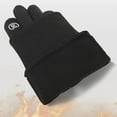thumbnail image 5 of PMVFHDE Winter Sports Thermal Touchscreen Gloves for Men Women, Grippy Ski Cycling Riding Outdoor Gloves BK2，XL, 5 of 7