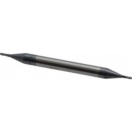 

Accupro 1/32 Diam 1/16 LOC 4 Flute Solid Carbide Ball End Mill