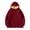 Brick Red, variant on Men's Pullover Hoodie Thick Lined Pocket Winter Windproof Warm Hoodie Athletic Sweatshirts Large Sweatshirts