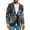 Black Marble Print, variant on Colorful Zebra Print Mens Casual Blazer Long Sleeve One Button Mens Casual Blazers Regular Fit Lightweight Size XL Breathable Blazer Jacket Stylish