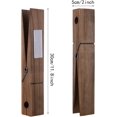 thumbnail image 2 of Lsupdaol 12 Inches Giant Clothespin with Adhesive Jumbo Wooden Clothespins Large Clothes Pin Towel Holder Clothes Clips Gift for DIY Craft Spring Farmhouse Nursery Bathroom Laundry Room, 2 of 7