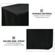 thumbnail image 4 of Funda impermeable para muebles de patio y jardín (negra), 4 of 6