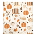 thumbnail image 6 of Yayeee Magnetic Dishwasher Cover for The Front Decoration Home Kitchen Machine Sticker Protector, Orange Fall Pumpkin, 6 of 6