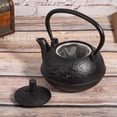 thumbnail image 4 of Juego de té de decoración, tetera de hierro fundido de 0,3 L, tetera de hierro fundido, tetera de regalo, diseño exquisito Jadeshay  A, 4 of 8