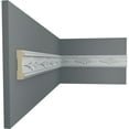 thumbnail image 5 of Ekena Millwork 1 3/4"H x 1/2"P x 94 1/2"L, (3 3/8" Repeat), Sofia Chair Rail (8-Pack), 5 of 6