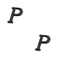 thumbnail image 1 of Justharion Easy To Install Metal Letters House Sign Not Easy To Fade Durable And Rustproof Metal Letters House Numbers B17--P 2Set, 1 of 6