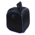 thumbnail image 4 of Tienda de sauna de vapor portátil Sauna de vapor personal de tamaño completo Spa personal para el hogar con control remoto Negro con borde azul, 4 of 15