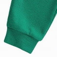 thumbnail image 6 of mgoYE Baby Boy Clothes 12 Months 2Pcs Newborn Baby Boy St Patricks Day Outfit Waffle Knit Sweatshirt T-Shirt Top Pants Set Toddler Fall Winter Clothes(Green,18-24 Months), 6 of 7