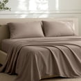 thumbnail image 3 of Bare Home Pillowcase Set - Envelope Closure - Premium 1800 Collection - Double Brushed - Ultra Soft - Standard Size, Taupe, 2 Count, 3 of 8