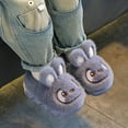 thumbnail image 5 of Fozruso Girls Slippers Winter Warm Fleece Lined Indoor Outdoor Soft Sole Shoes For Toddlers And Kids,Winter Slippers Sizes 11 Little Kid(5-5.5 Years), 5 of 6