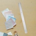 thumbnail image 5 of YSNOOWE Stainless Steel Ruler Clear Scale for Portable Measuring and Drawing 12Pcs, 5 of 8