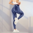 thumbnail image 4 of Pantalones Booty Scrunch Butt Pant Damen Push-Up Anti-Cellulite Laufhose Kuymtek Azul marino T L para Mujer, 4 of 6