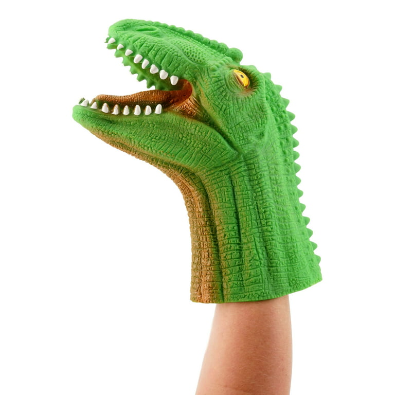 2 Stretchy Dinosaur Finger Puppet