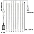 thumbnail image 2 of Luces de Lluvia de Meteoros Brillantes Dazzle Bright 8 Tubos de 30 cm, 2 of 8