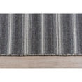 thumbnail image 2 of EORC Gray Transitional Geometric Reversible Flatweave Striped Area Rug  Versatile and Stylish Wool Rug Perfect for Enhancing the Aesthetic of Your Living Room, Bedroom, or Home D?cor, 2 of 9