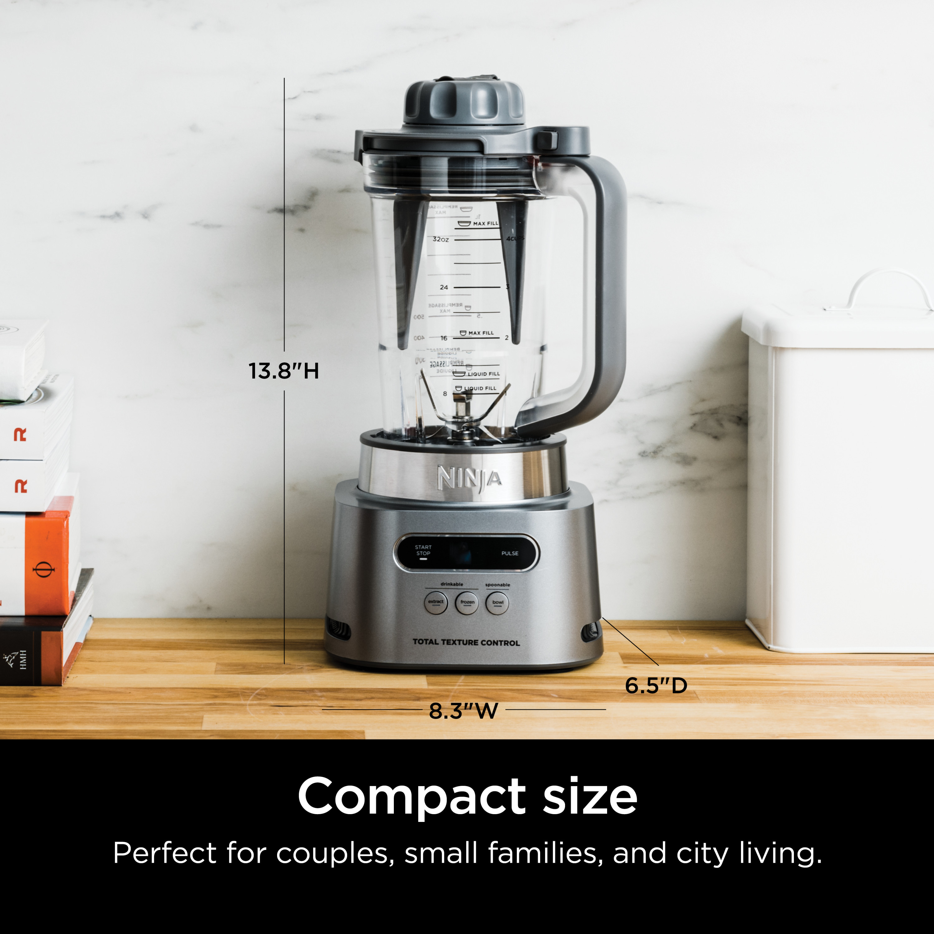 Ninja TWISTi 34-Oz Smoothie Blender, 1500W photo 8