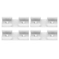 thumbnail image 3 of T Track Cross Chute,   T Track Intersection Parts 4PCS Aluminum Alloy Compact  For Carpenter For DIY Red,Blue,Silver, 3 of 8
