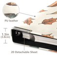 thumbnail image 3 of FORMRS 3 Ring Photo Album 4"x6" Self Adhesive Large Capacity PU Leather Cover, Fall Leaves, 3 of 8