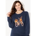 thumbnail image 4 of Catherines Women's Plus Size Cozy Whimsy Sweater, 4 of 4