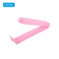 thumbnail image 3 of Uxcell Sealing Clips, Plastic Bag Clip Clamp Sealer for Food Storage Snack Bag Kitchen Pink, 3 of 6