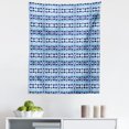 thumbnail image 1 of Ethnic Tapestry, Pattern in Blue Shades Psychedelic Batik Design, Fabric Wall Hanging Decor for Bedroom Living Room Dorm, 5 Sizes, Pale Blue Navy Blue, by Ambesonne, 1 of 1