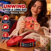 2026 New Giant Glitter Dumpling Mystery Dumpling Nutcracker Edition Squishies Box for Stress Relief, Christmas Surprises