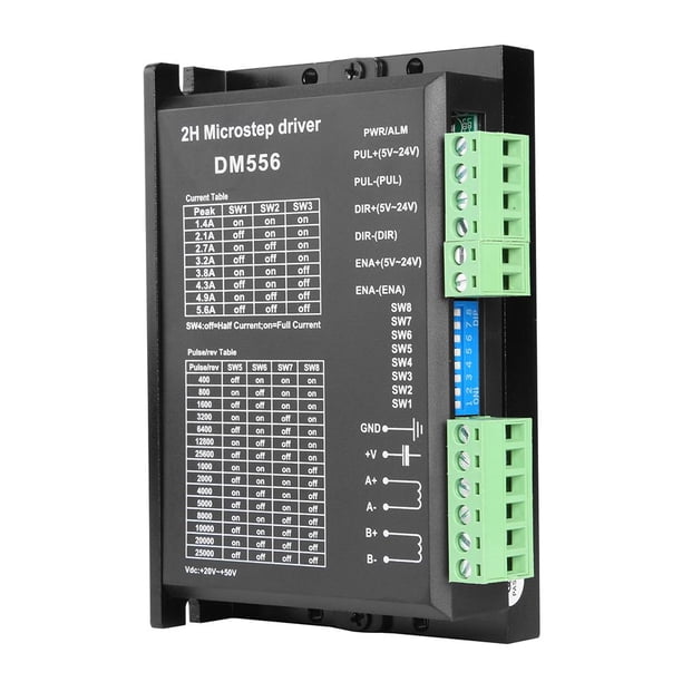 Controlador Paso A Paso 57 86 DM556 5.6A Controlador Máquina Grabado Que Reemplaza A M556